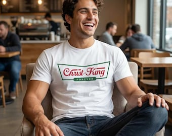 Christ King Forever T-shirt | Christian Faith Logo