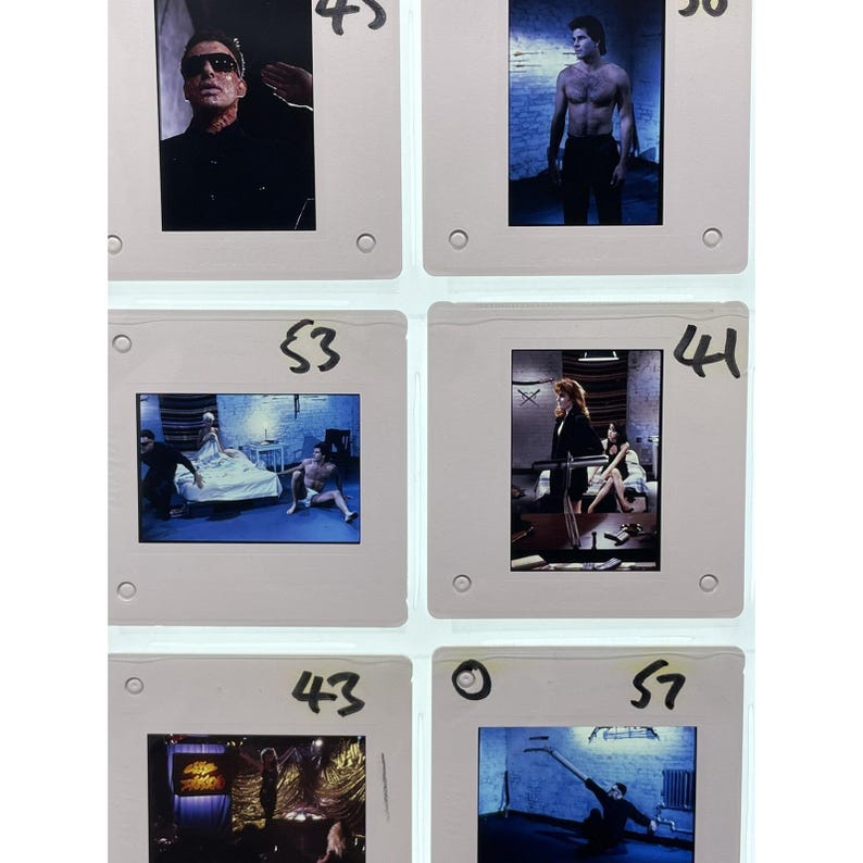19 Vicious Lips Película Diapositivas de 35 mm Pleasure Planet Kit de prensa Promo Vtg Lote n.° 1 imagen 7