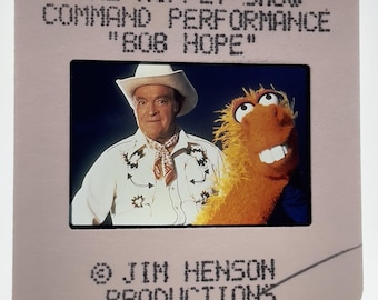 35mm Slide The Muppet Show Vintage Publicity with Bob Hope