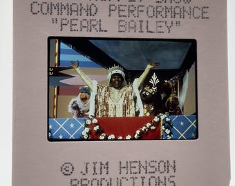 35mm Slide The Muppet Show Vintage Publicity with Pearl Bailey