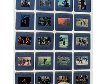 We Were Soldiers Movie 35mm Photo Slides Press Promo 2002 Mel Gibson Lot of 20