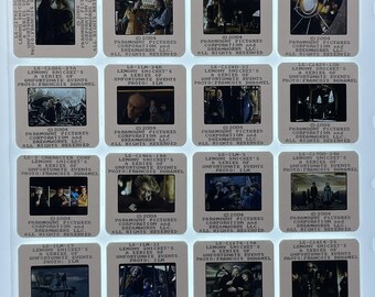 16 Lemony Snicket's 35mm Slides Series Unfortunate Events Movie Press Kit Lot #1