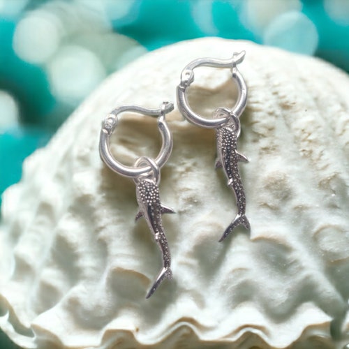 Ningaloo Whaleshark Earrings
