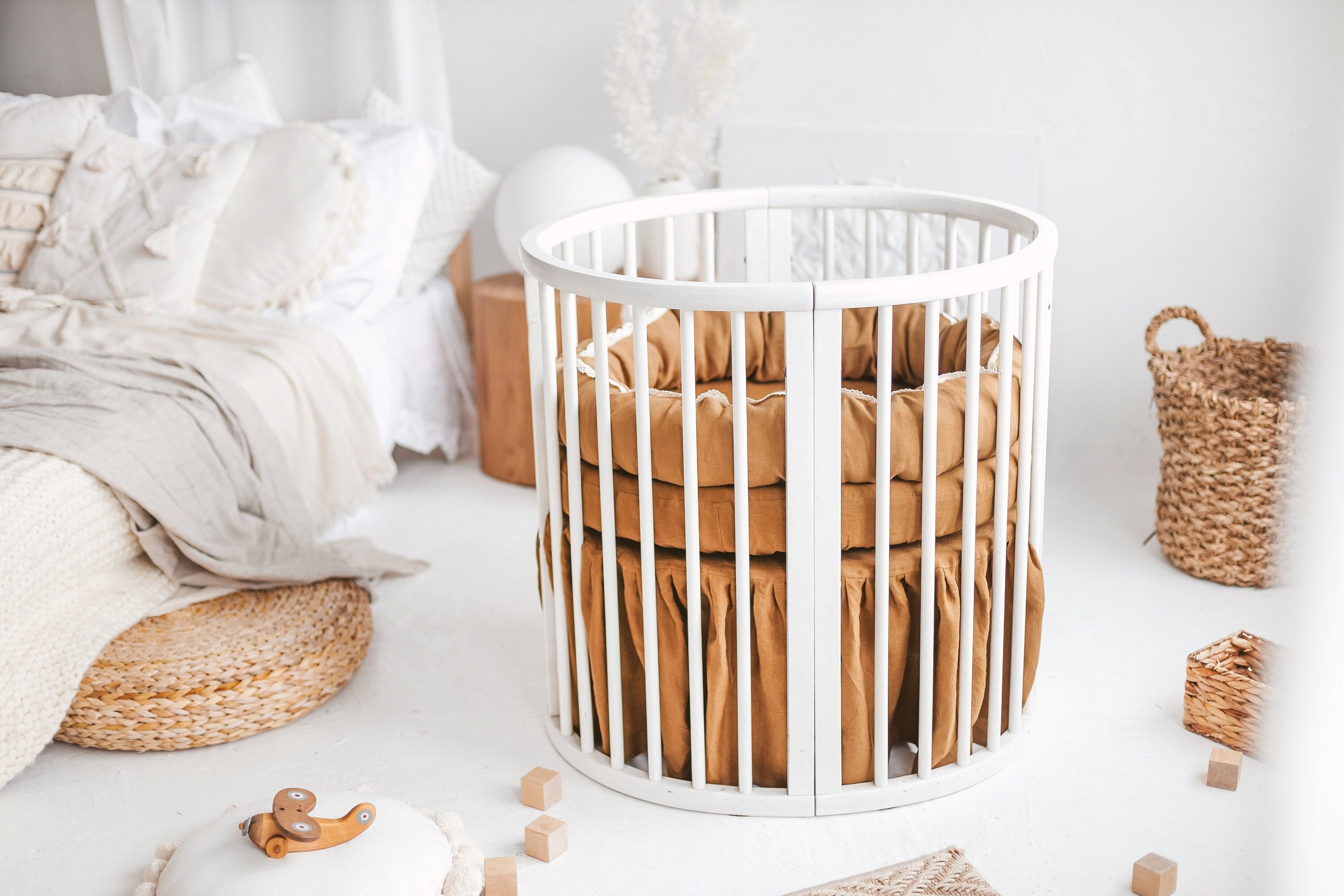 Stokke mini top crib bumper