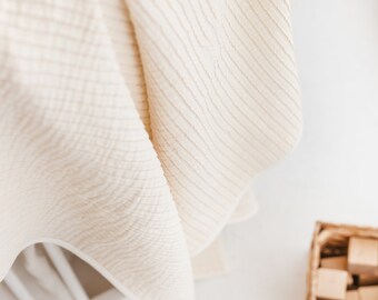 Natural Linen Blanket for Baby and Children