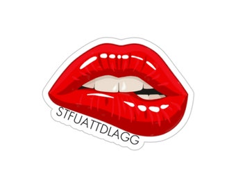 Vinylsticker STFUATTDLAGG - leesgrage humor