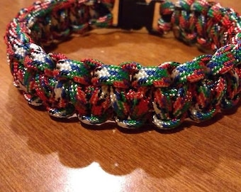 Afghanistan Veteran Paracord Bracelet, Military Grade, Handmade USA