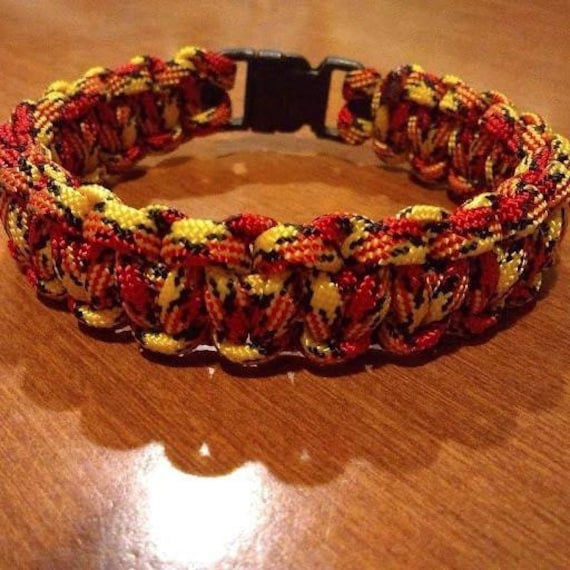 Military Grade Paracord Marine Veteran Bracelet, Ex Small to Ex Large Sizes, Military Bracelets, Survival Bracelet, Veterans Gift