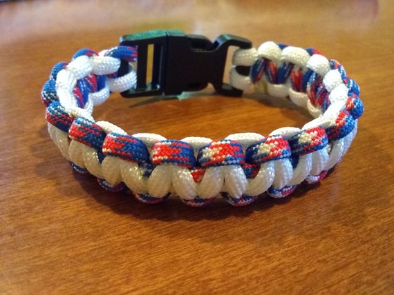 USA Freedom Bracelet, Military Grade Paracord, Support USA, Ex Small to Ex Large Sizes, Freedom Jewelry, USA Gifts