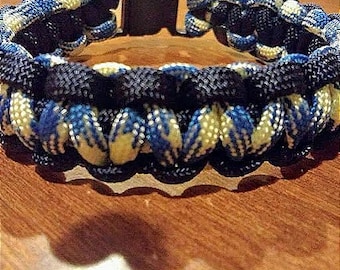 Air Force Paracord Bracelet, Military Support, Veteran Gift