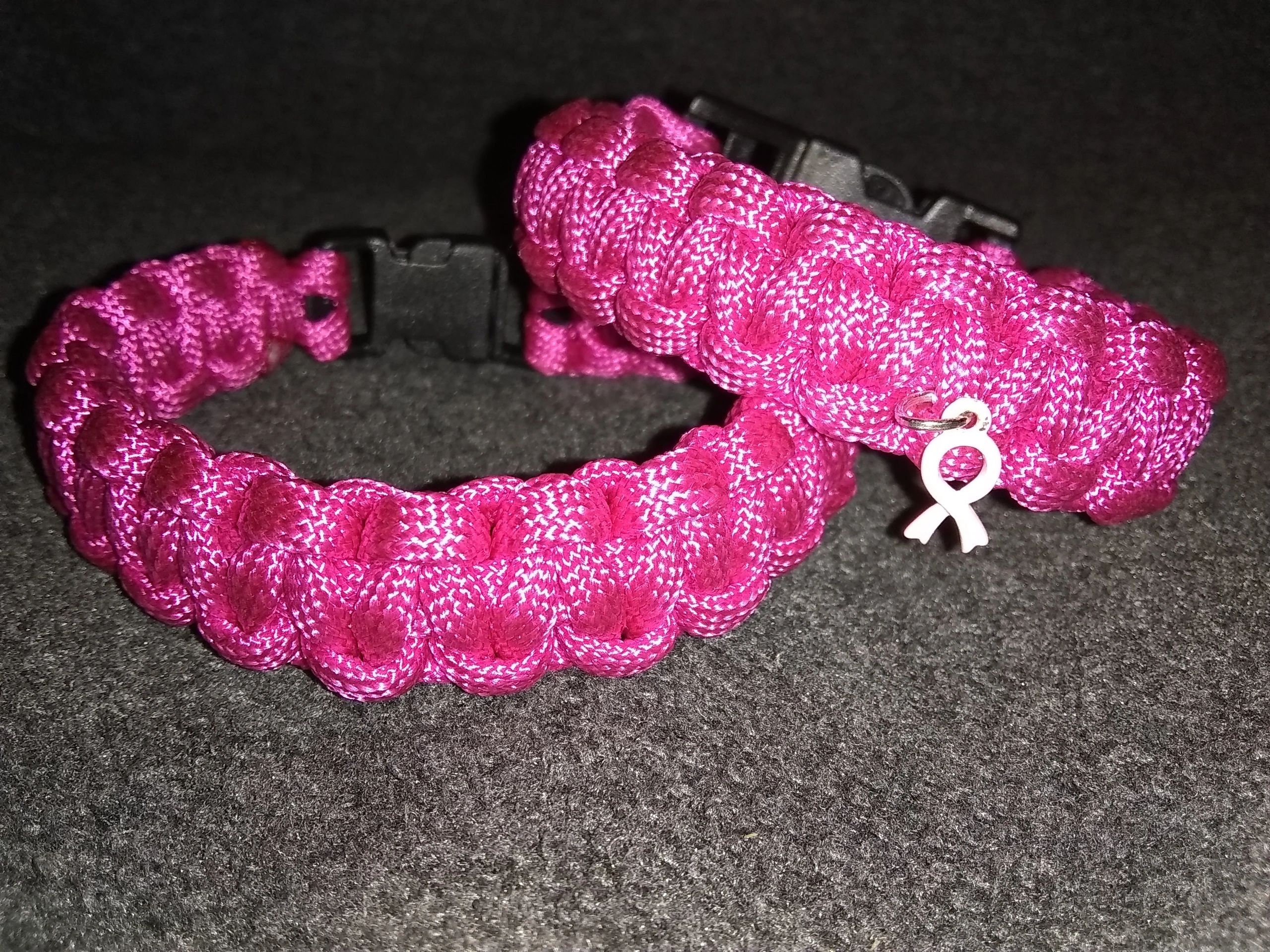 Breast Cancer Awareness, Support Bracelet, Breast Cancer Support Jewelry, Hand Crafted