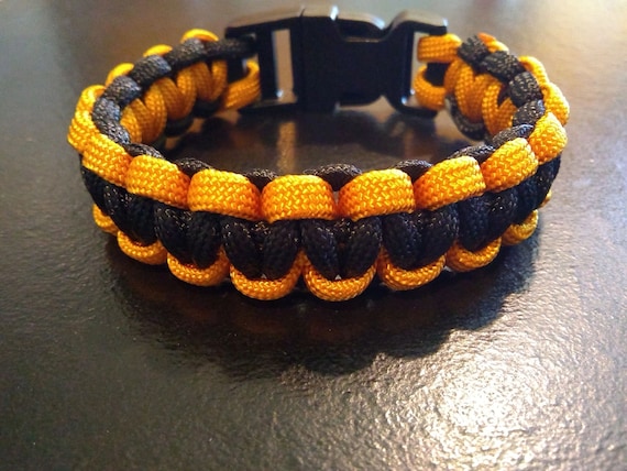 Paracord Army Veteran Bracelet, Survival Bracelet, Ex Small to Ex Large, Made in USA, Military Bracelet, Veterans Gift