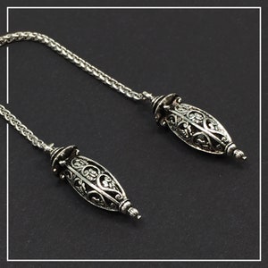 Greek KOMBOLOI, Greek Begleri, Rosary, Worry Beads, Anxiety Beads, Relaxing Beads, Stress Beads, Greek Beads (Antique Silver Lantern Lamp) image 8