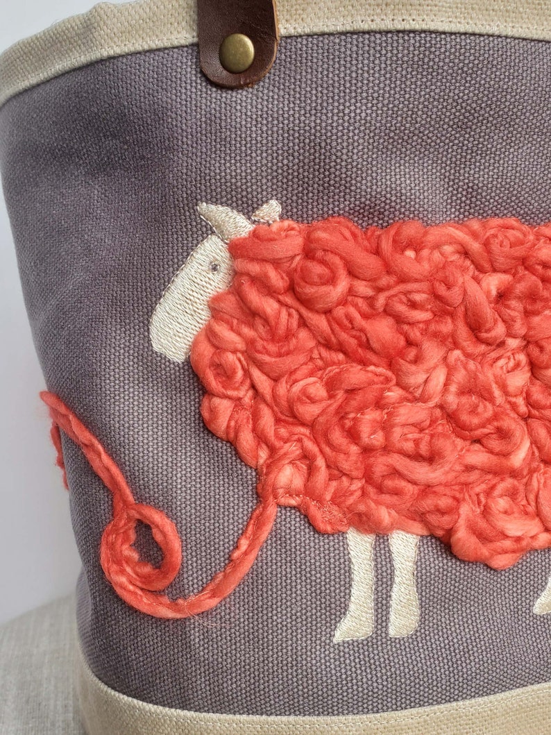 Sheep Bucket Bag