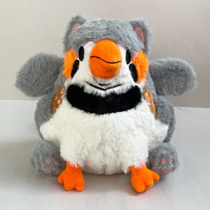 Peluche de Griffin de pinzón cebra de grado B