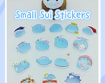 Fanart Stickers - Small Sui slime Campfire cooking Tondemo Skill