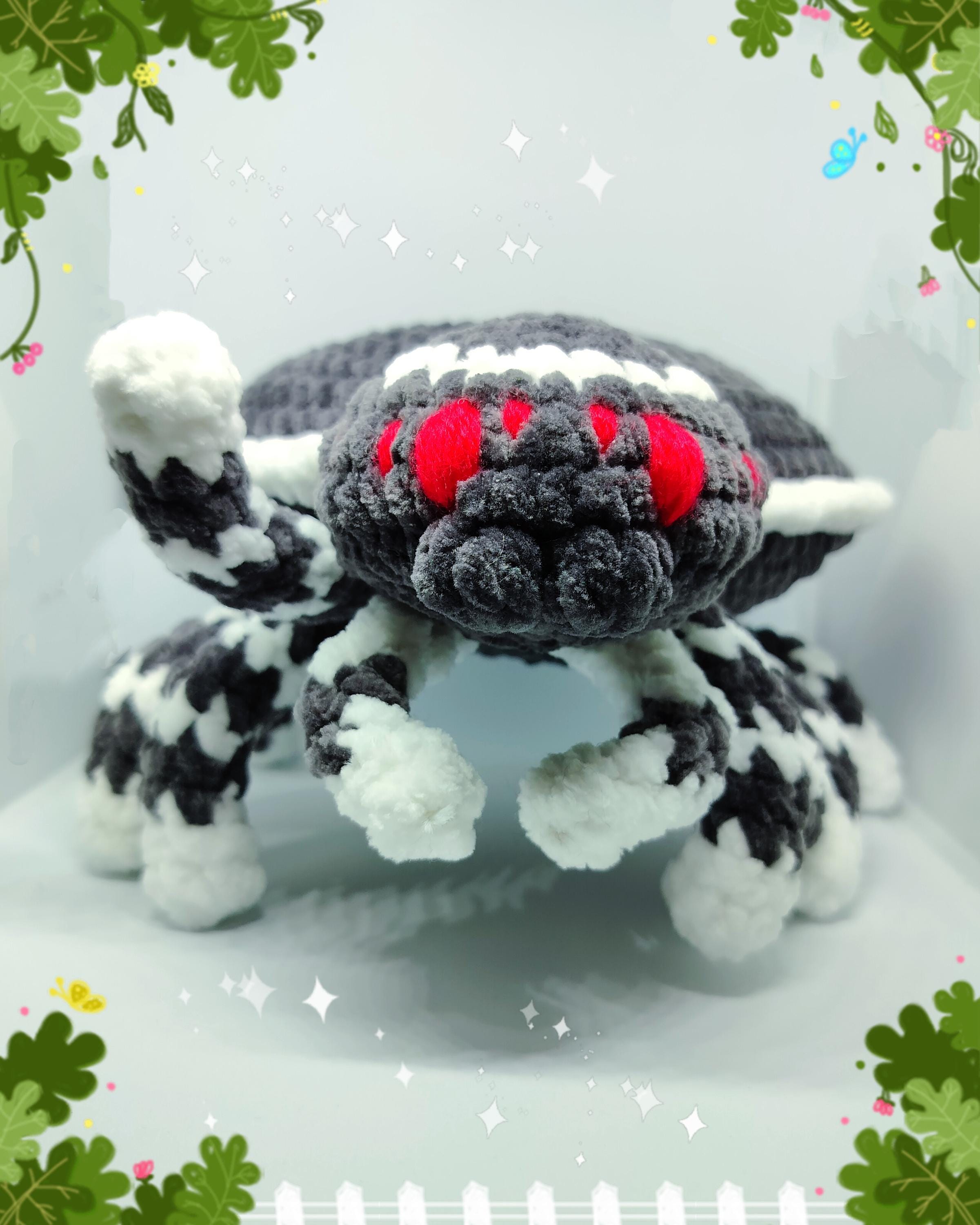 Crochet Anime Zabuton Spider Plush - Etsy