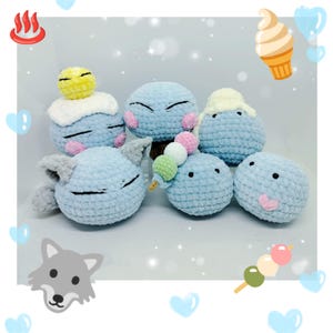 Crochet anime slime plushie reincarnated Rimuru Tempest / Sui campire cooking tondemo skill