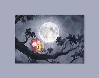 Celeste - animal crossing - acnh - A6 postcard - Prints - animal crossing new horizon