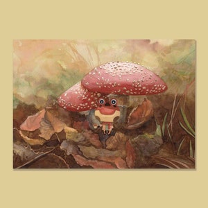 Tirages A6 - Animal Crossing Drift - Impression de carte postale - ACNH - Animal Crossing Art - Animal Crossing Painting - Carte postale cadeau