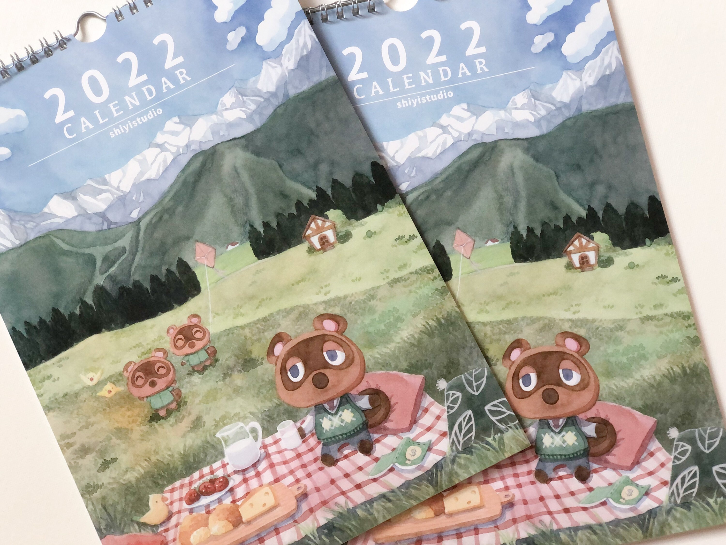 Calendar 2022 A4 Animal Crossing Calendar Acnh Wall | Etsy