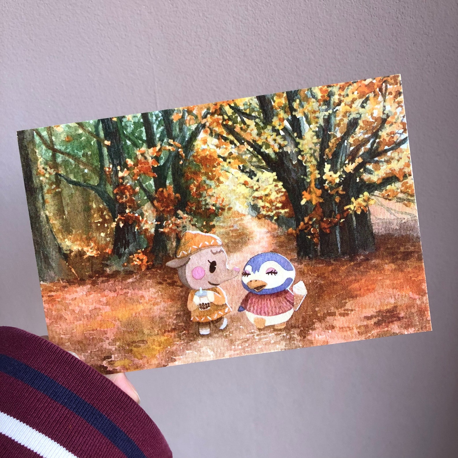 Animal Crossing Ellie Flo Animal Crossing Postcard Print Etsy