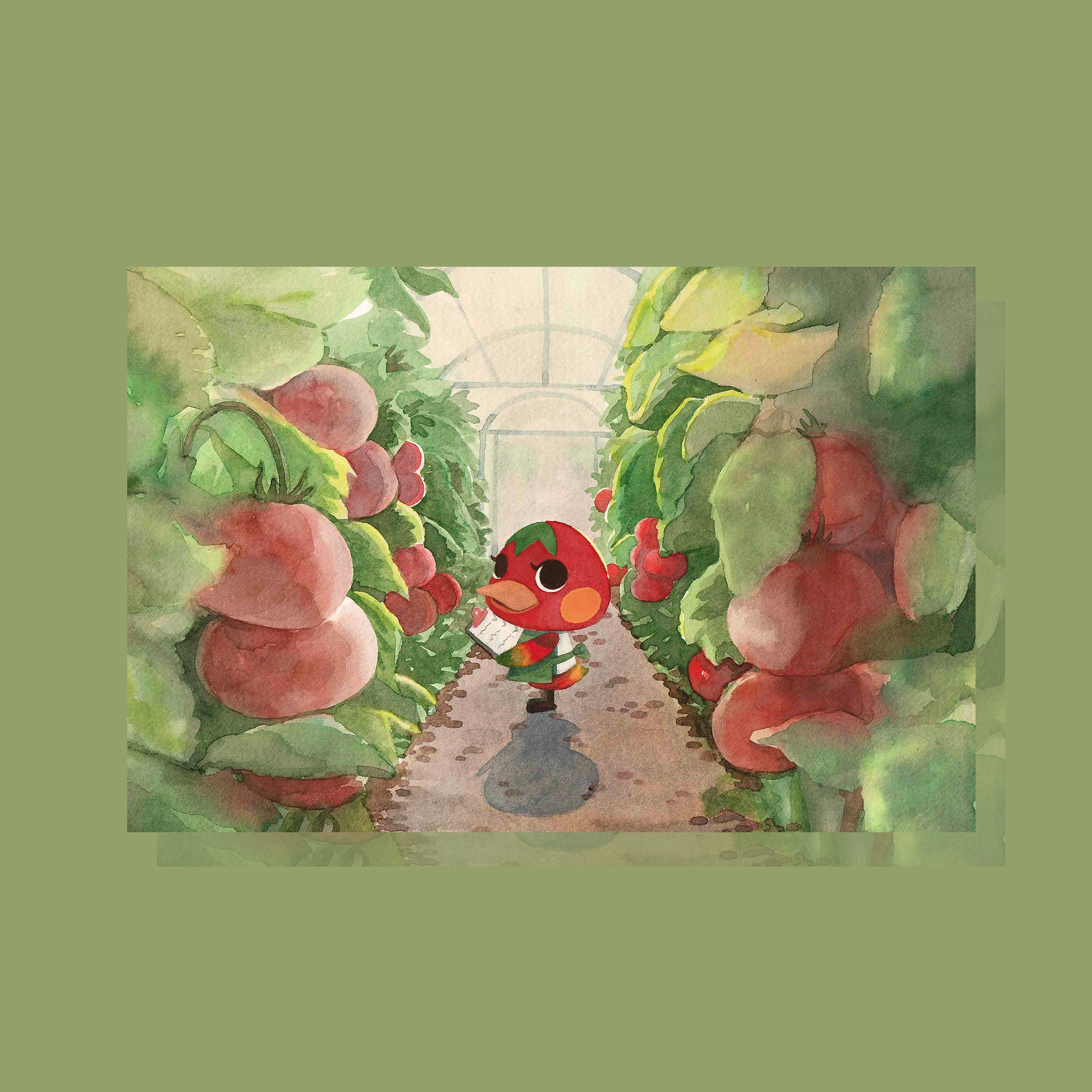 Animal Crossing Ketchup Animal Crossing Postcard Print - Etsy Sweden