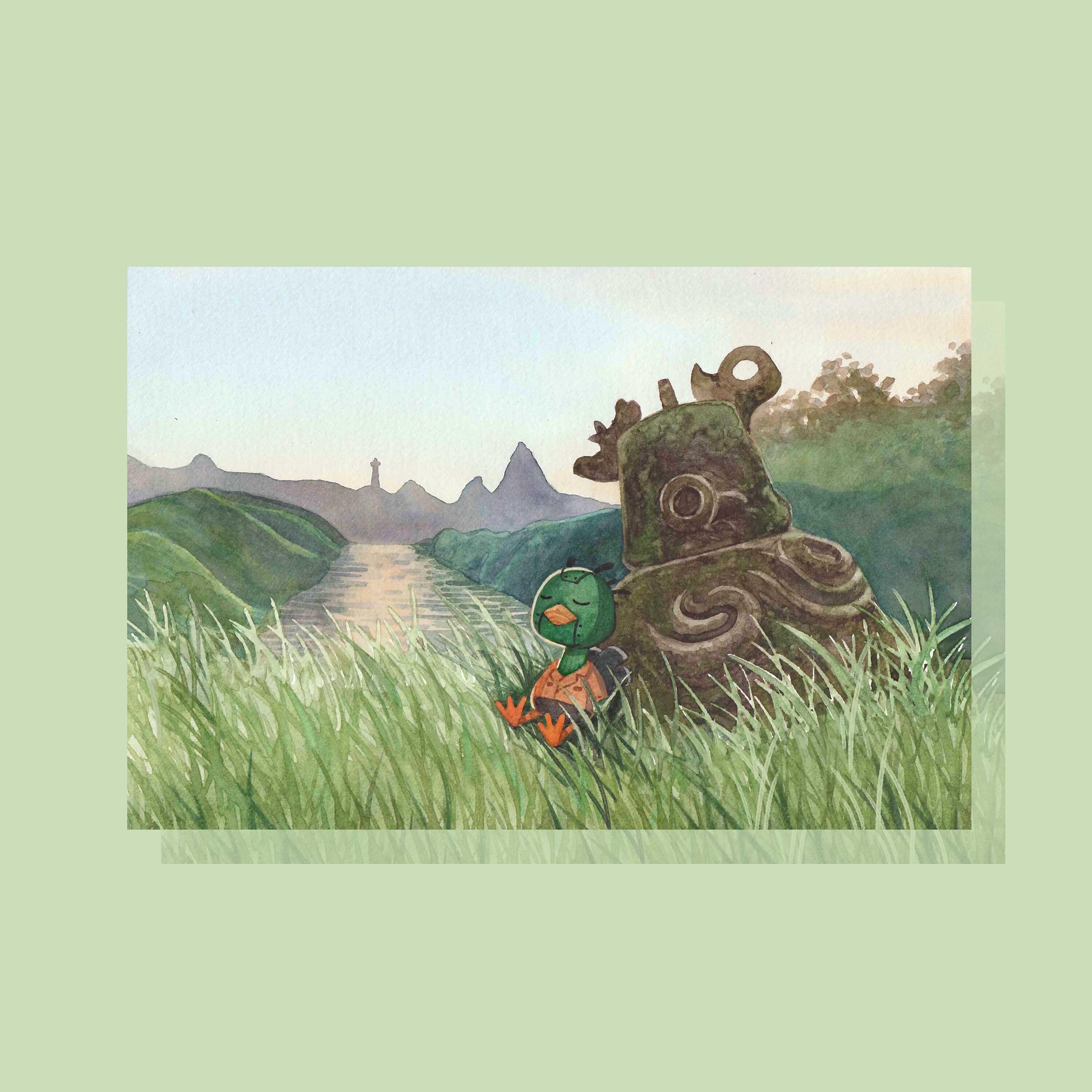 Animal Crossing Sprocket Animal Crossing Postcard Print - Etsy Denmark