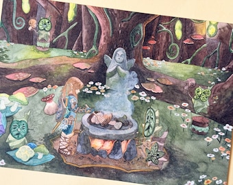Zelda Korok-schrijn print: Breath of the Wild Art (A4/A5)