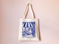 Animal Crossing Leif Cotton Tote Bag - Silk Screen Print