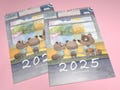 Calendar 2025 - A4 - 210x297mm - Animal Crossing Calendar - ACNH - Wall Calendar - ACNH fan art