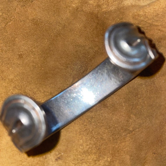 Rare Exquisite Spratling Silver Bracelet Hand Chi… - image 7