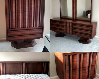 Mcm Bedroom Set Etsy