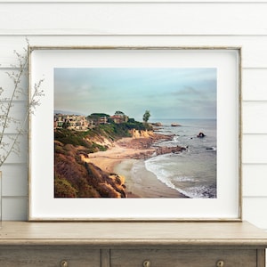 Laguna Beach Print California Coast Photo Print Coastal Wall Art Printable Art Calming Ocean Print Coastal Photography