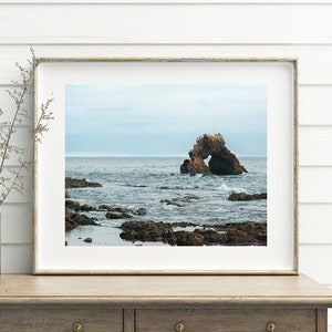 Laguna Beach Print Horizontal Art California Coast Photo Print Coastal Wall Art Printable Art Calming Ocean Print Coastal Photography