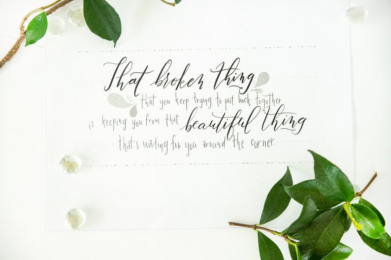 Motivational Quote Wall Art, Inspirational Quote Wall Art, Horizontal ...