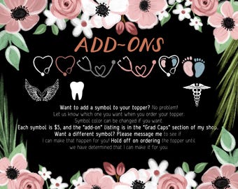 Grad Cap Topper Add-On Fee