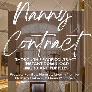 Nanny Contract