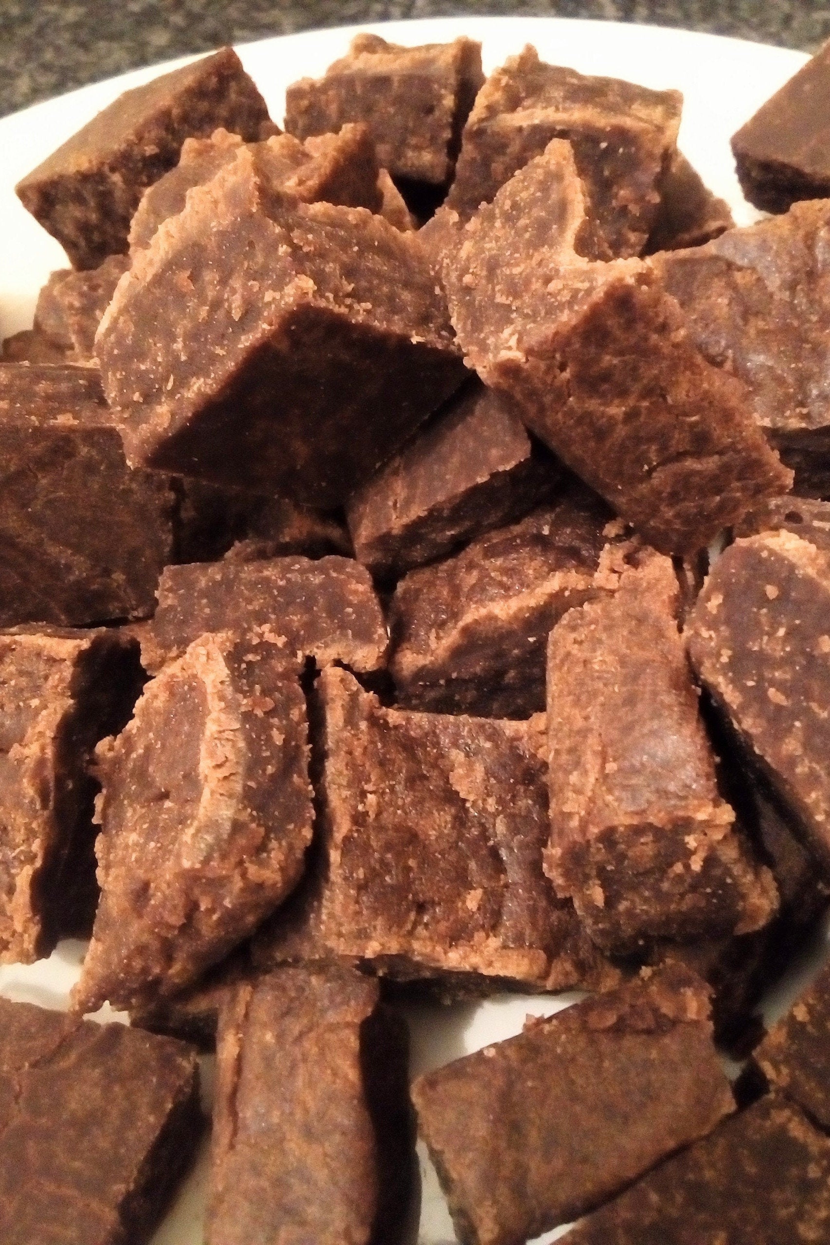 Vegan Crumbly Chocolate Fudge Etsy UK