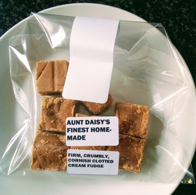 Firm Crumbly Cornish Clotted Cream Fudge Etsy