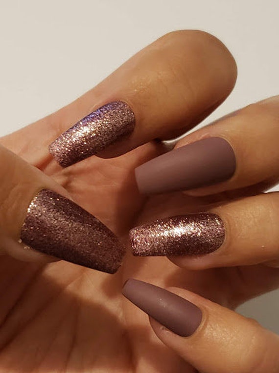 Shine Bright with 50 Rose Gold Nail Designs for 2024