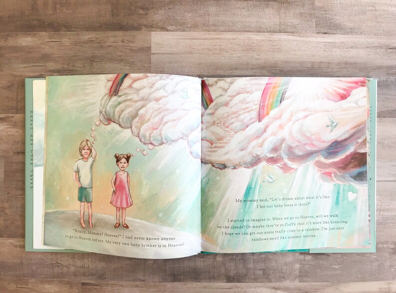 Miscarriage and the Hope of Heaven Children's Book Etsy