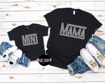 MAMA MINI MATCHING tshirt set / Mommy & Me Tshirts / Family Tshirts / Ladies Tshirt/ Kids Tshirt/ Matching / Set