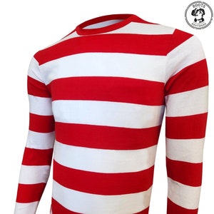Plus size red and white striped shirt store