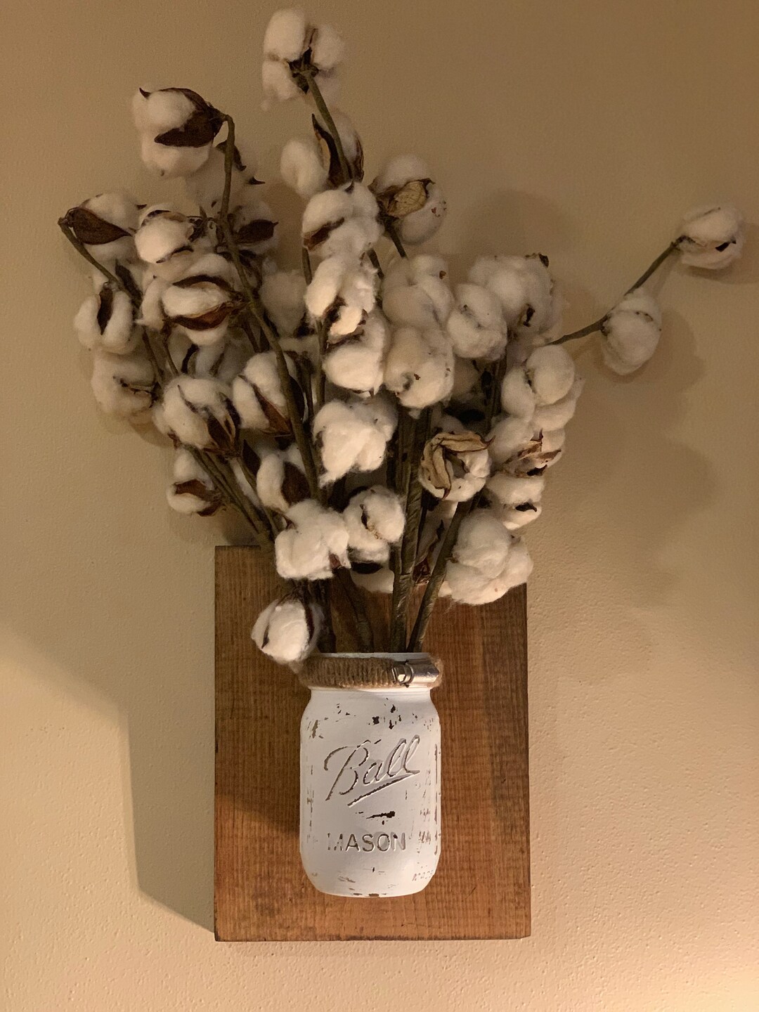 Farmhouse Mason Jar Wall Decor Etsy