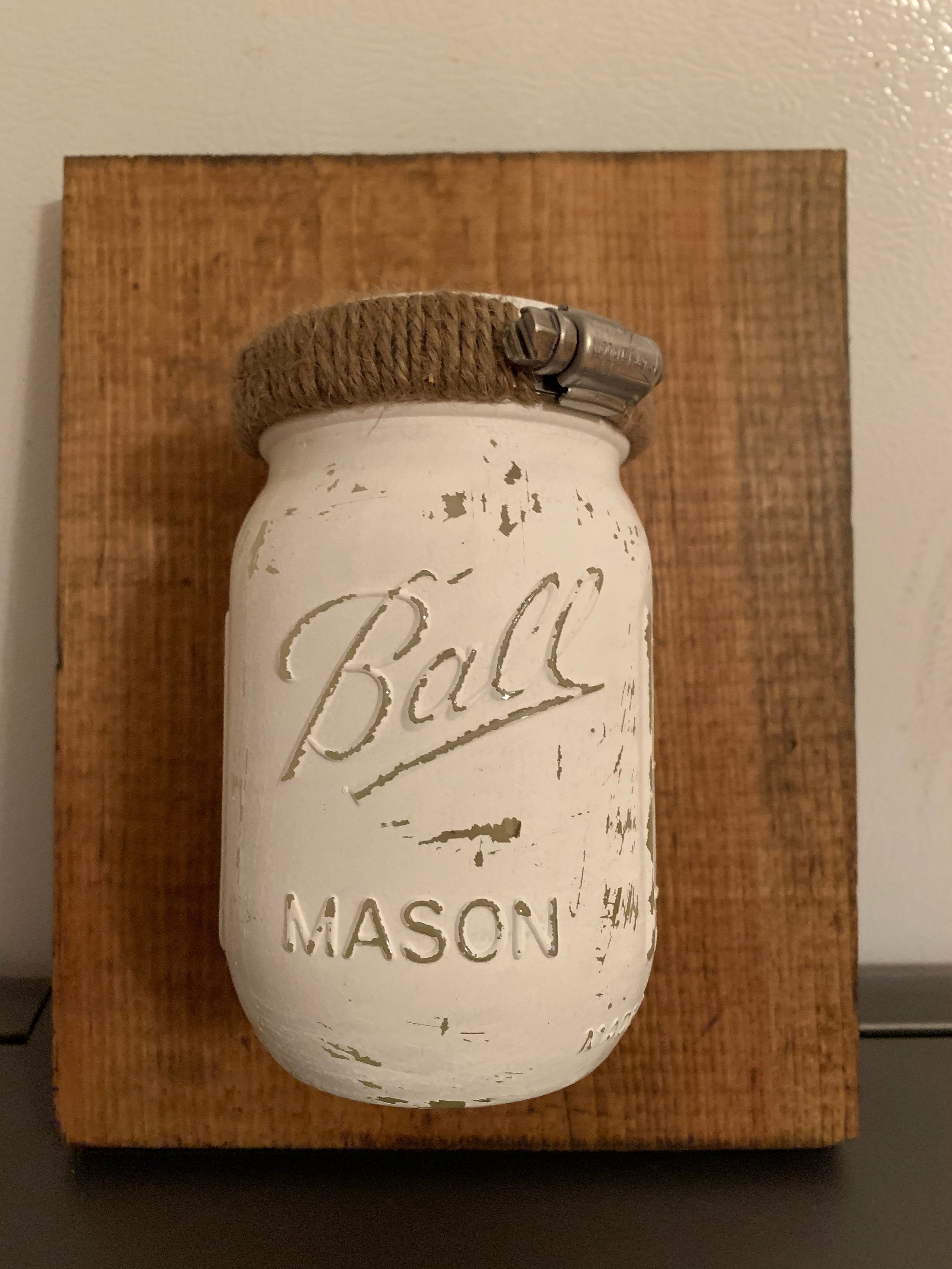 Farmhouse Mason Jar Wall Decor Etsy