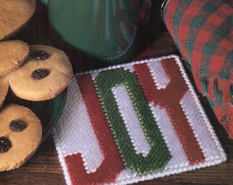 Joy to the World ~ plastic canvas book ~ Centerpiece
