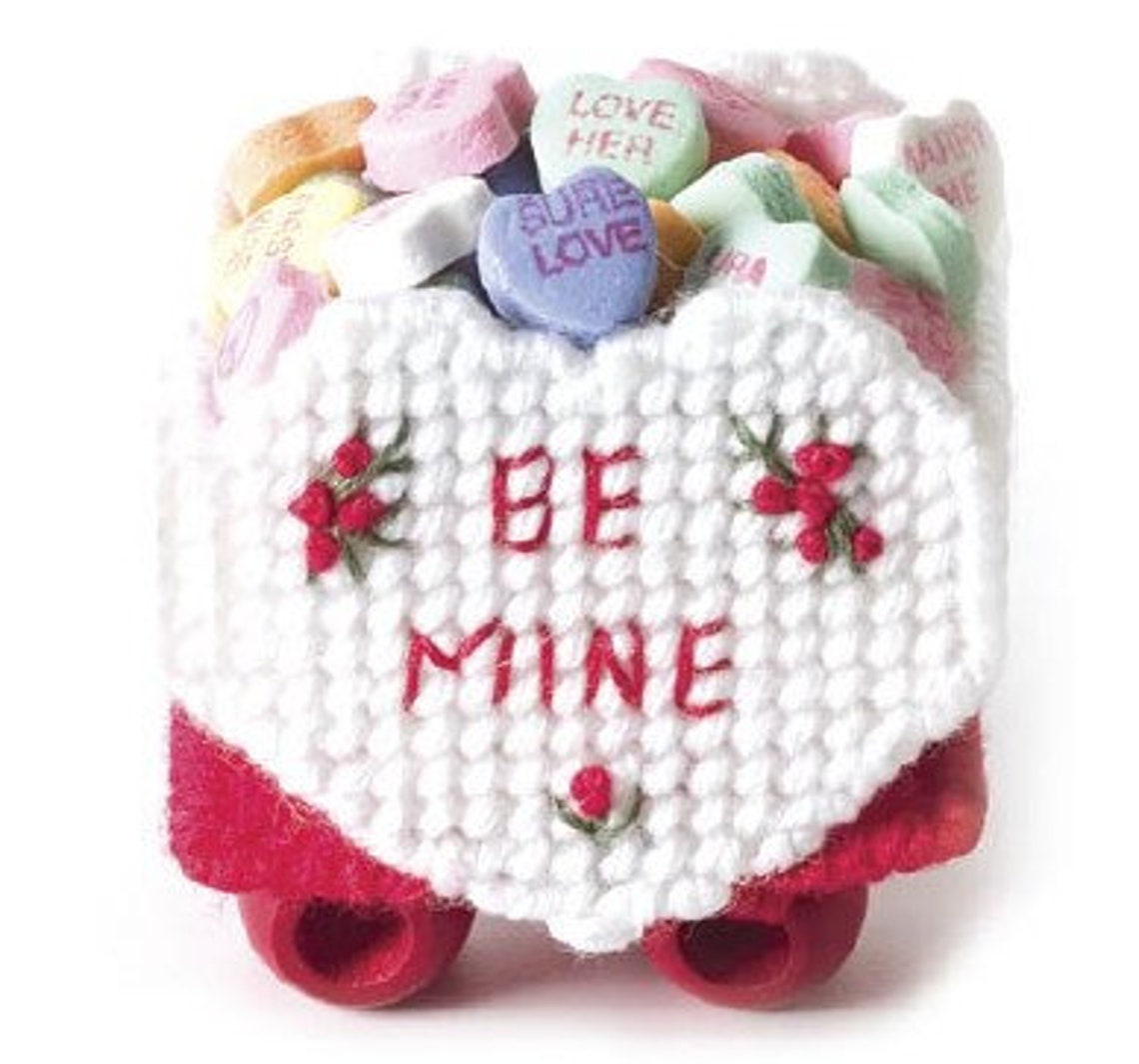 Cupid Express Train Plastic Canvas Pattern - Etsy