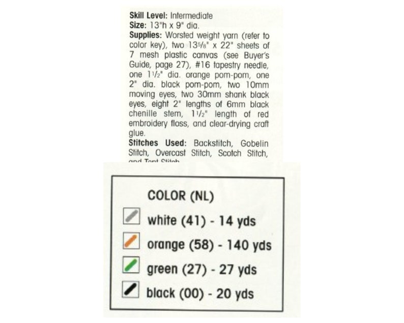 Jack O Lantern Basket Plastic Canvas Pattern - Etsy