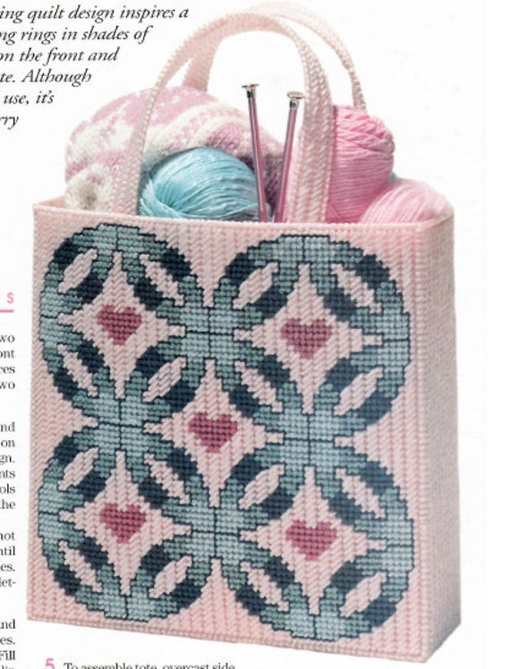 plastic canvas bag